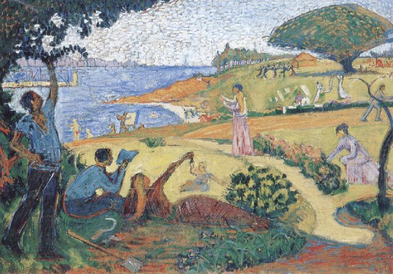 Paul Signac sketch for Spain oil painting art